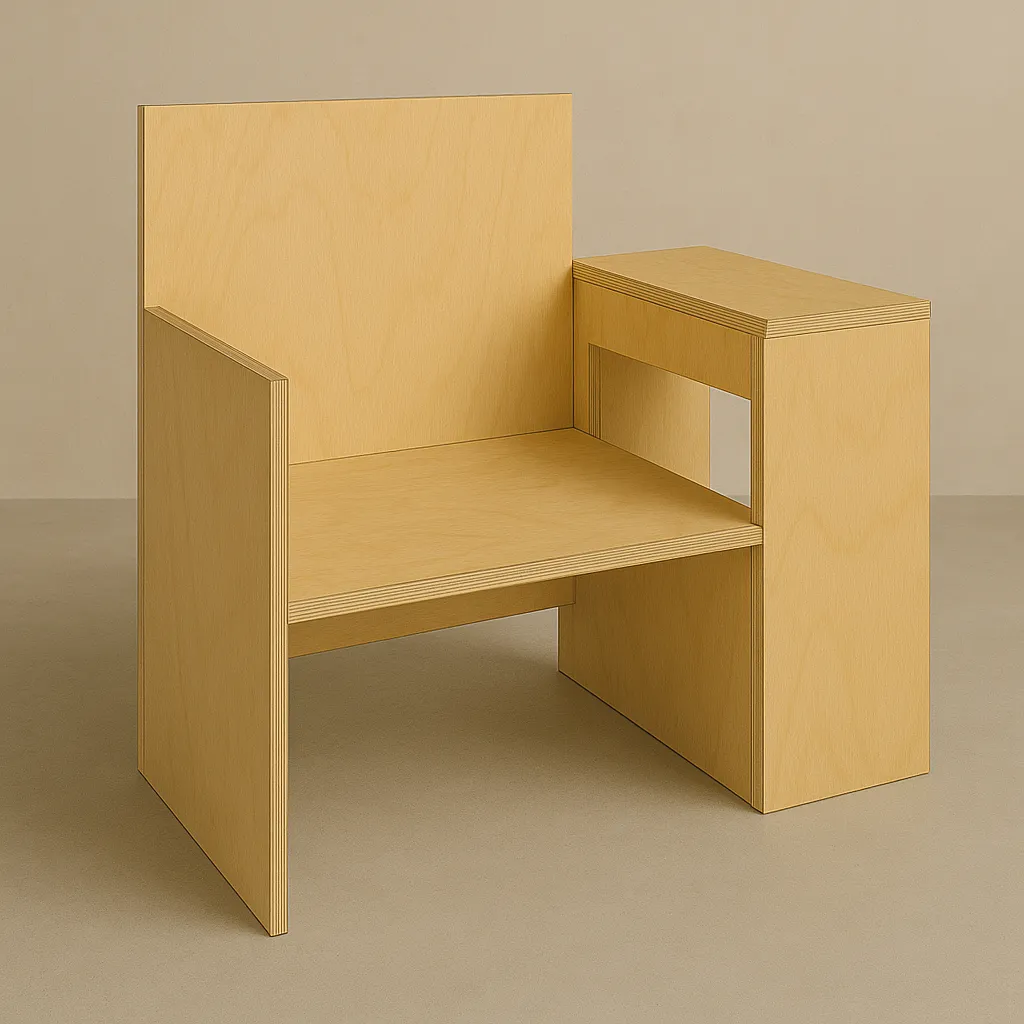 Chair w/ Storage - 01