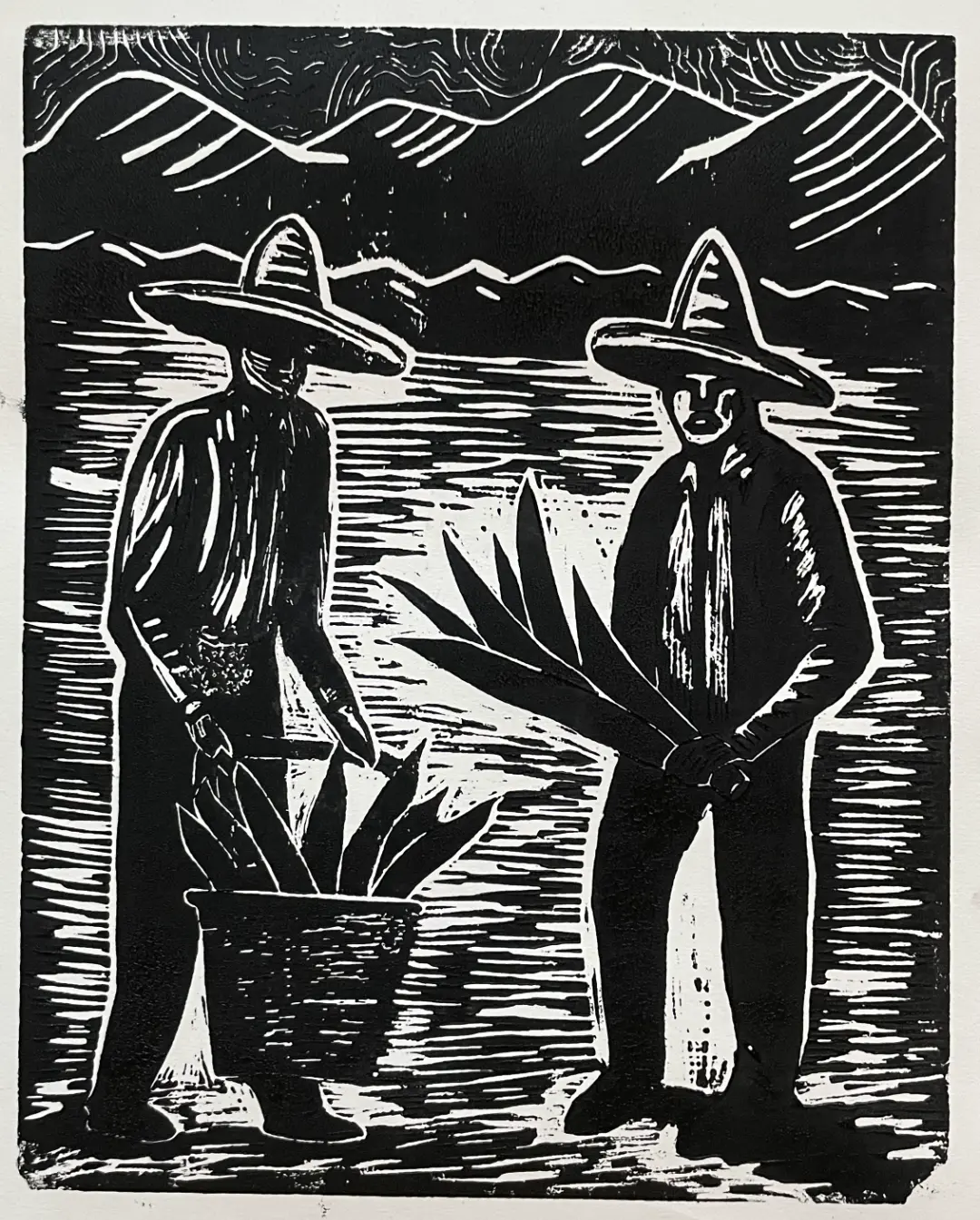 Jornaleros en el Campo